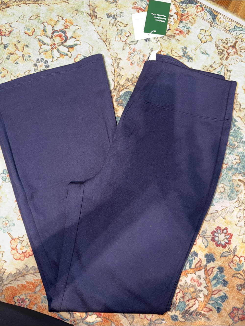 HALARA Navy Flare Performance Pants